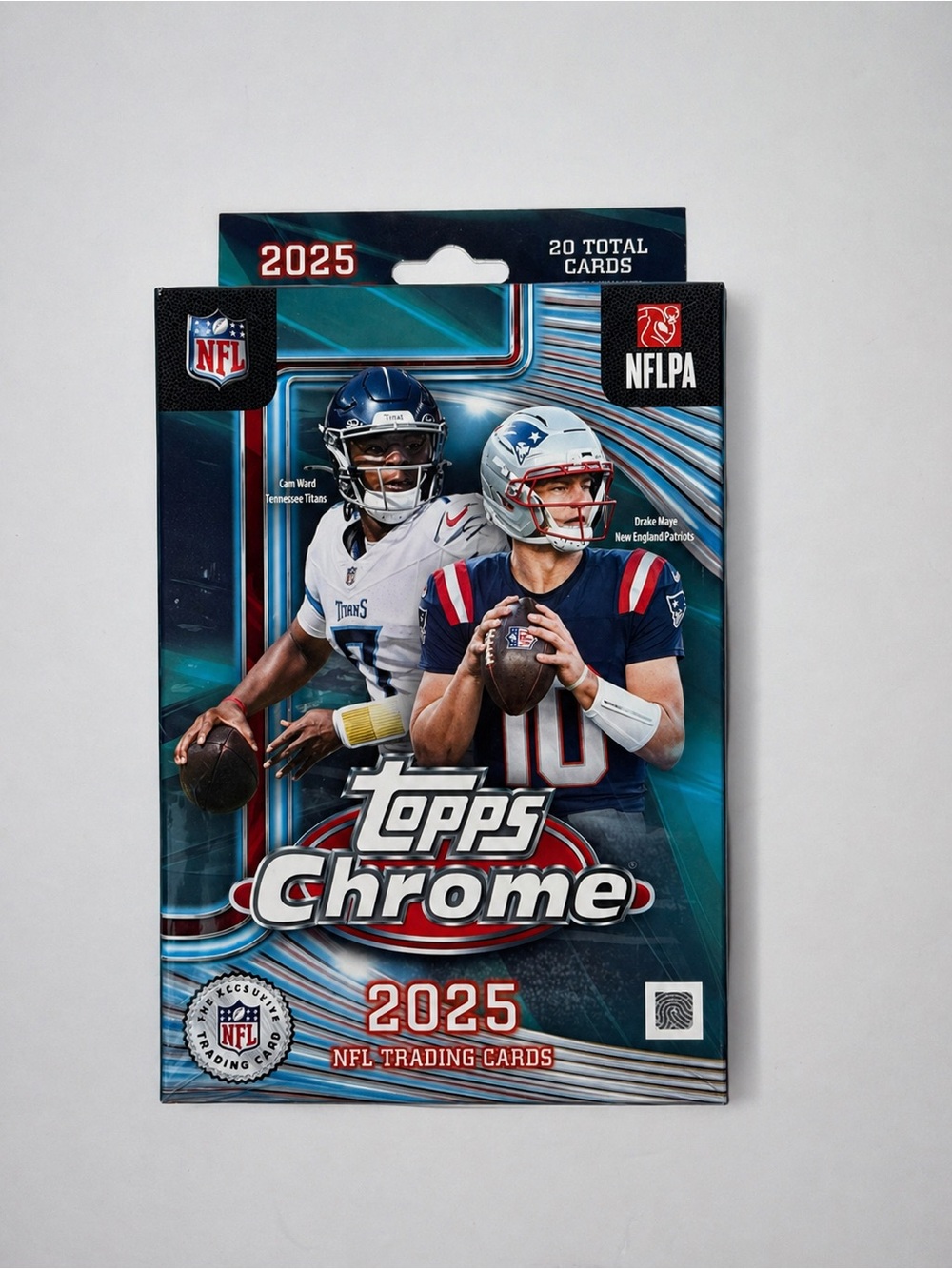 Topps Chrome 2025 NFL Hanger Box